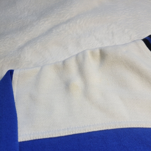 VTG University Of Kentucky Wildcats Crewneck Spellout Large Blue Stripe NCAA - Picture 4 of 8
